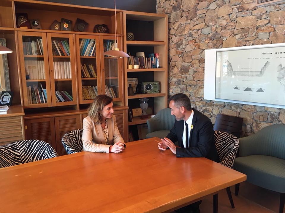 Maribel amb ports de la Generalitat